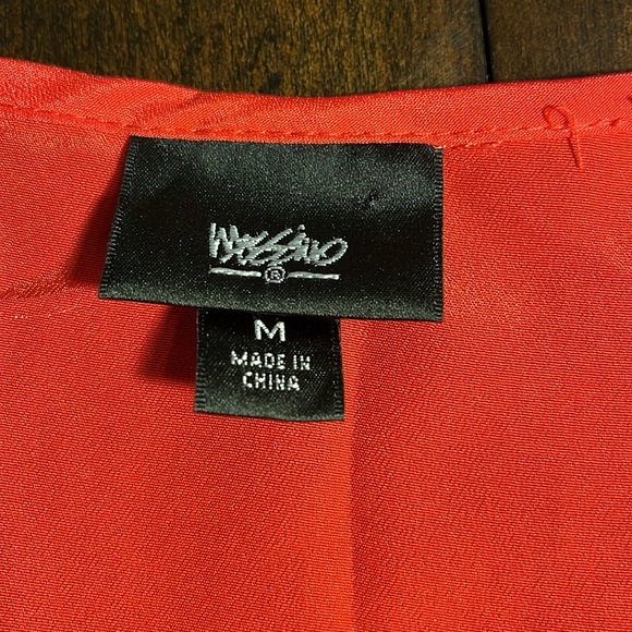 Massimo coral color dress size M with pockets - Picture 7 of 8